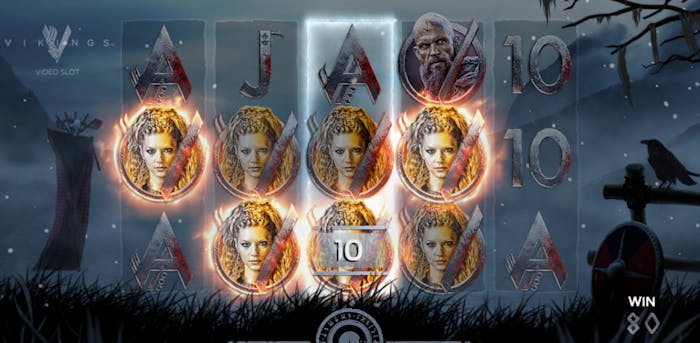 Pieni voitto Vikings-slotissa.