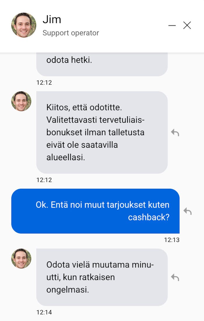 Vulkan Vegas Casino tarjoaa tukea k??nn?sty?kalulla