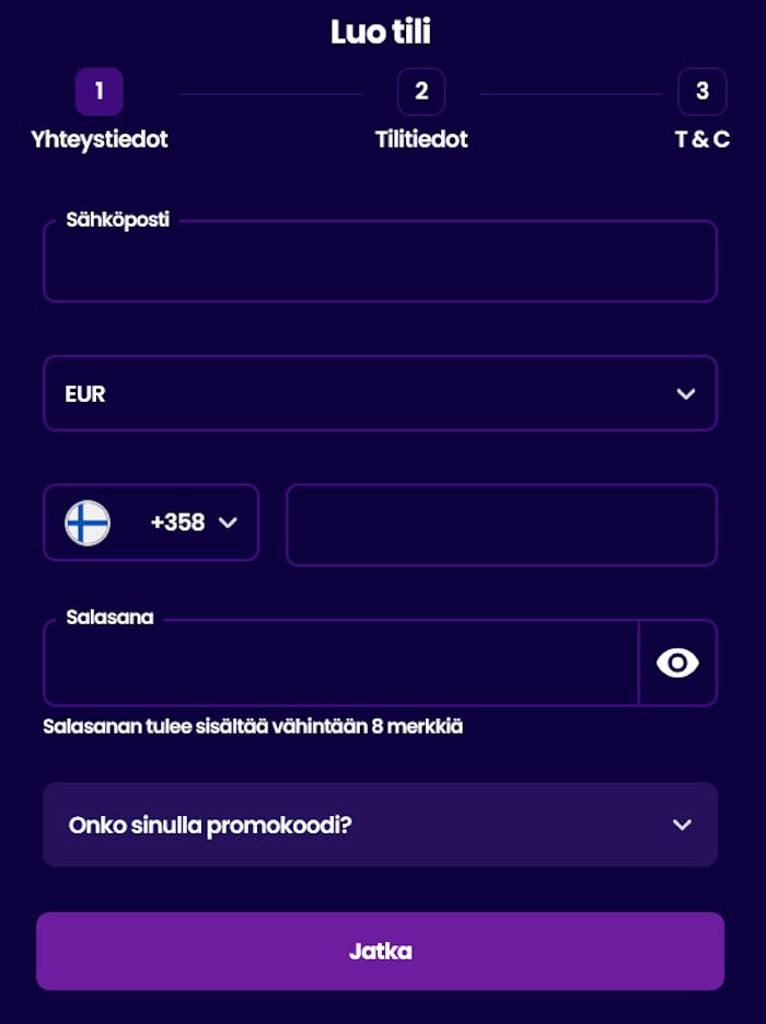 Wazbee rekisteröinti