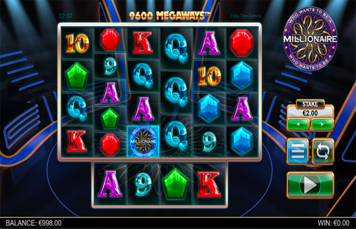 Who wants to be a Millionaire Megaways