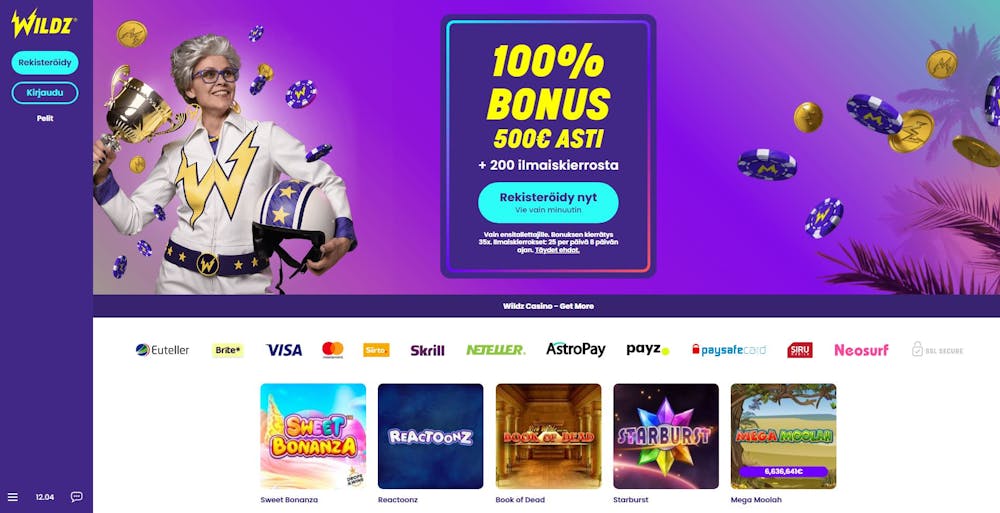 wildz casino Etusivu