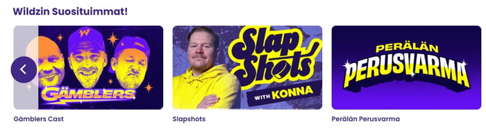Wildz TV on Wildz-casinon oma viihdekanava, joka tarjoaa pelaajille ohjelmia, kuten Gämblers cast.