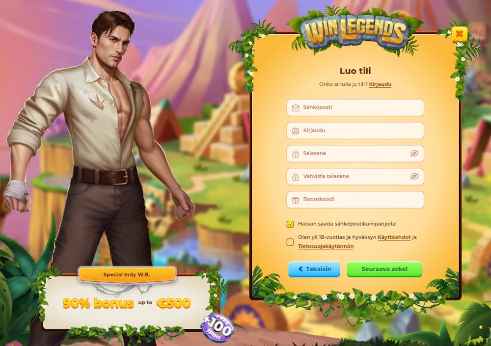  winlegendsin login