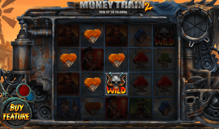 Voittokierros Money Train 2-slotissa 