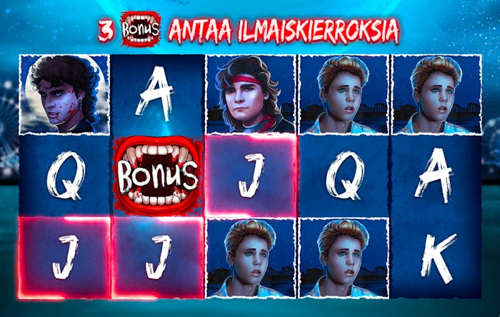 Voittokierros Lost Boys-slotissa