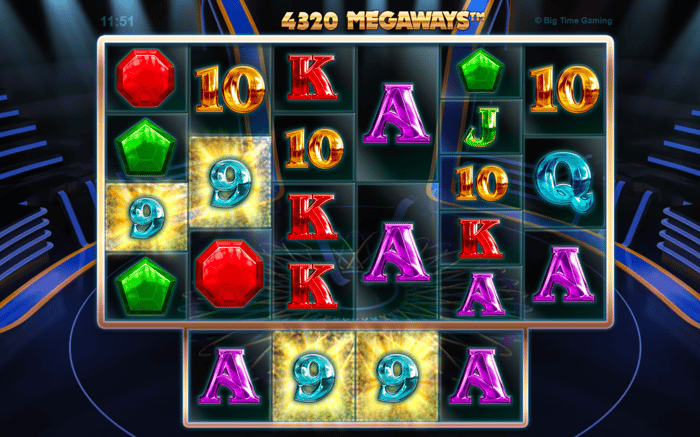 Voittokierros Who wants to be a Millionaire Megaways-slotissa 