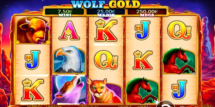 Wolf Gold Winning Spin