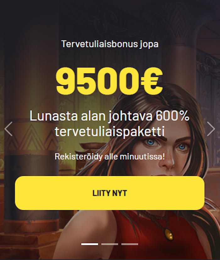 Winstler kasinon tervetuliaisbonus esiteltynä.