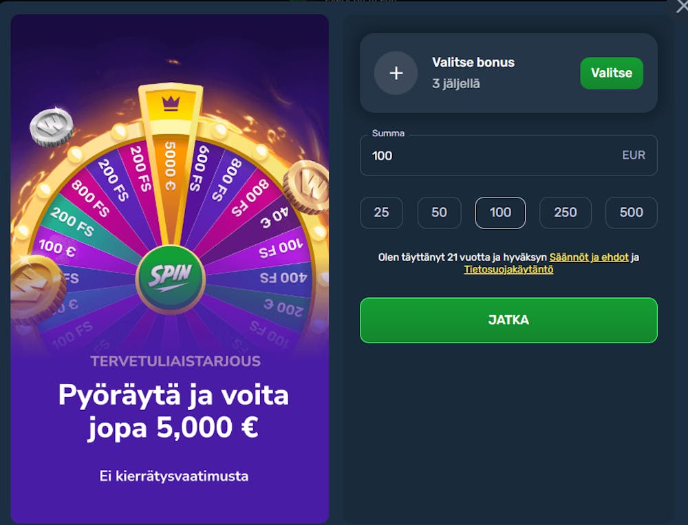 Winz.io on pesunkestävä pikakasino, jolle tallennetaan Trustlyn avulla.