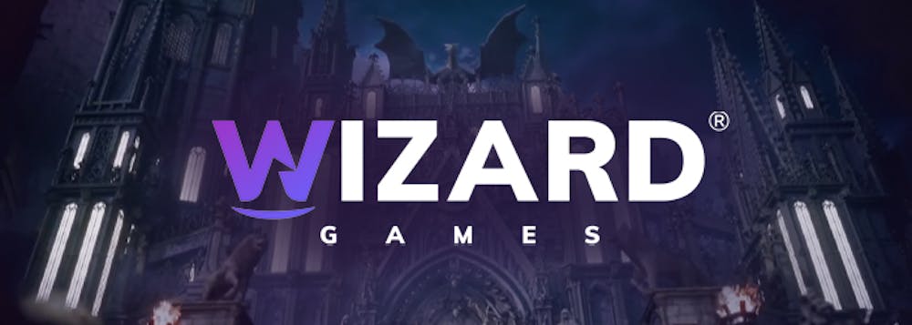 Wizard Games pelivalmistajan logo