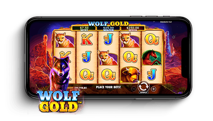 Wolf Gold Mobiilissa