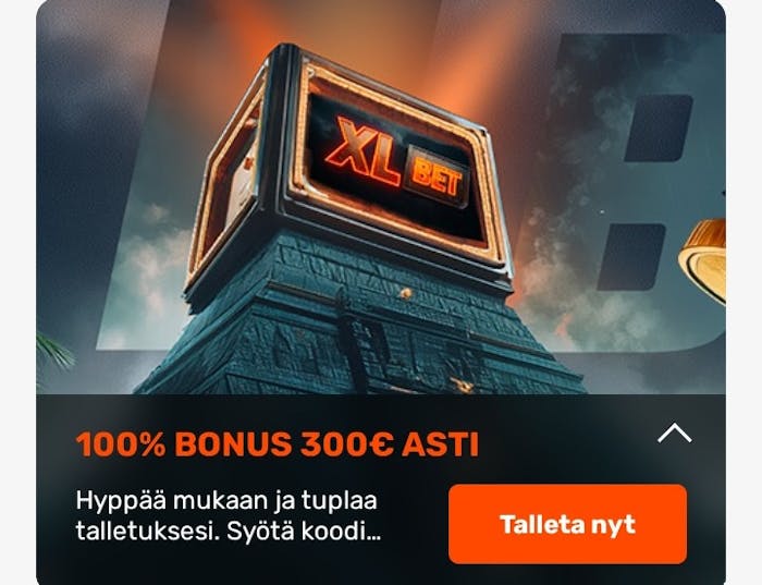 XlBet tervetulobonus