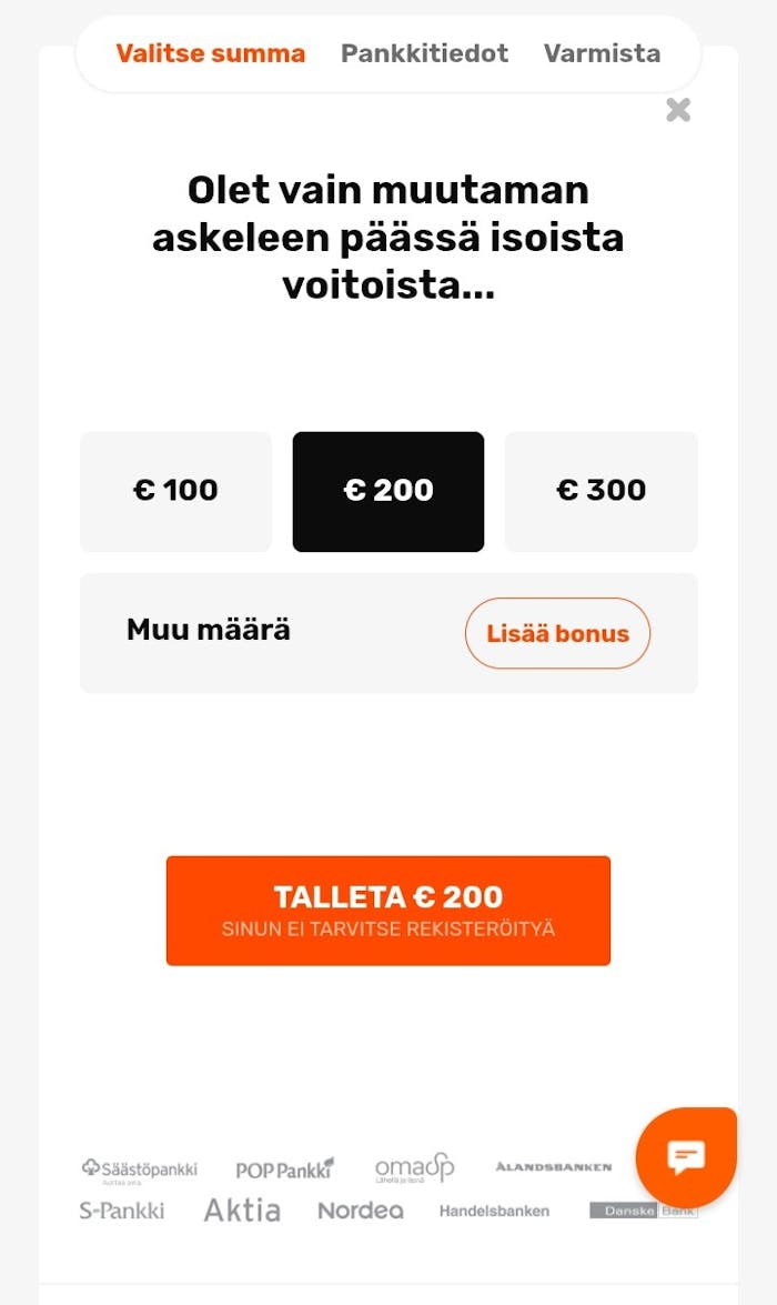 XlBet tilin avaus 