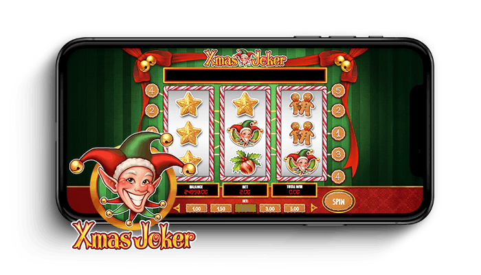 XMas Joker on suunniteltu toimimaan hienosti myös puhelimella, mikä voidaan nähdä tästä kuvasta