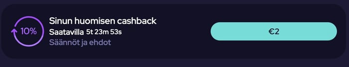 Chill Spins Casinon antama cashback.