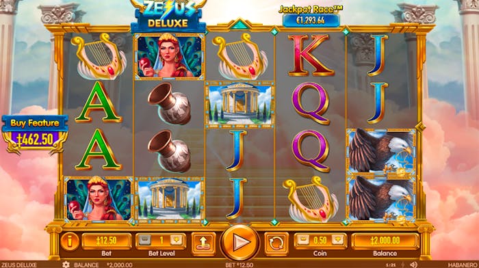 Zeus Deluxe: Tiedot ja yksityiskohdat logo