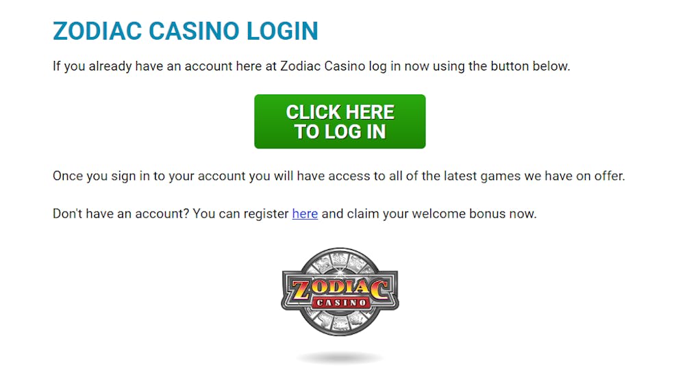 zodiacin login